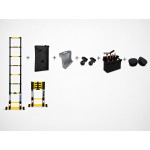 Echelle t&eacute;lescopique Grafitek 2m | Pack Prestige