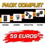 Pack accessoires compets pour échelle télescopique 