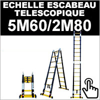 ZHVBC Echelle Escabeau Telescopique 14m 2m 26m 29m 32m 38m 41m 44m